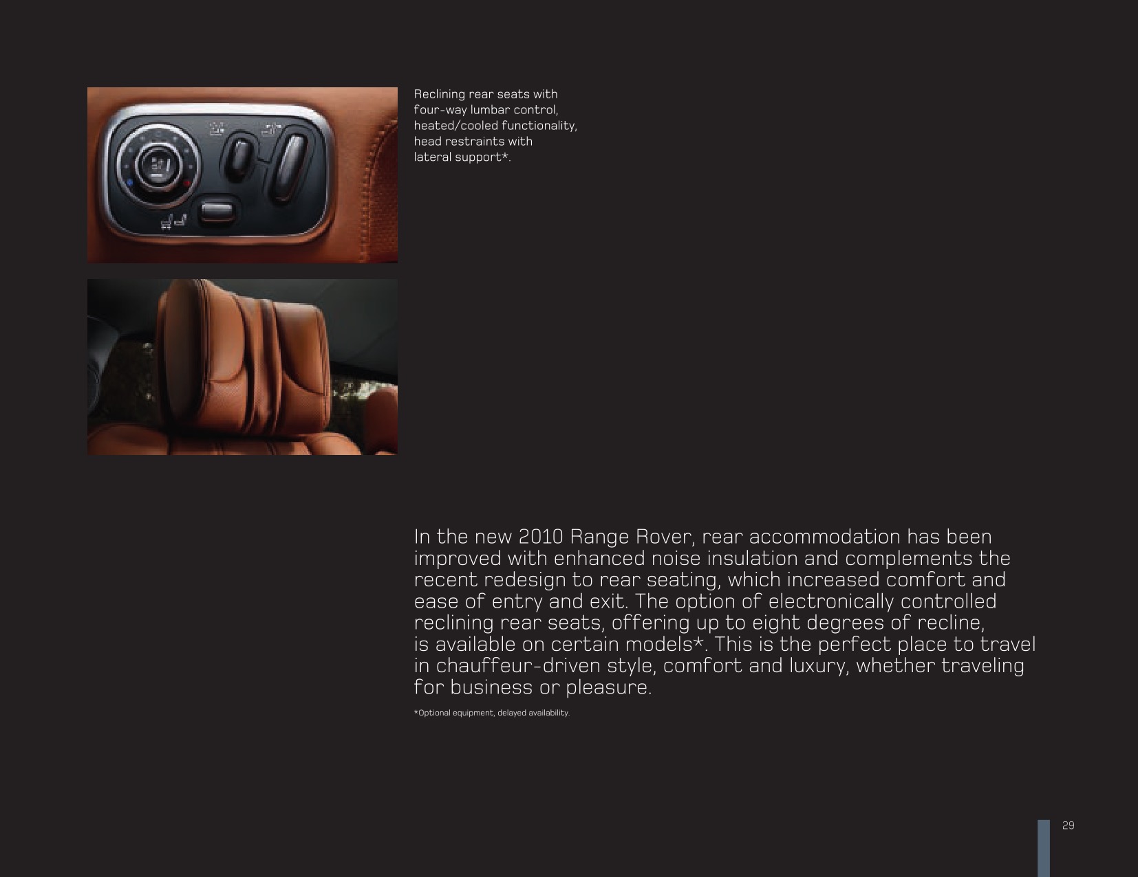 2010 Range Rover Brochure Page 7